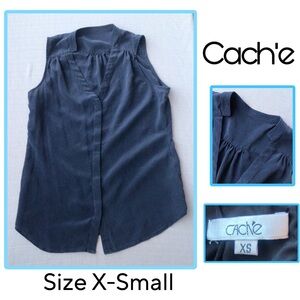 Cache Elegant Sleeveless Top